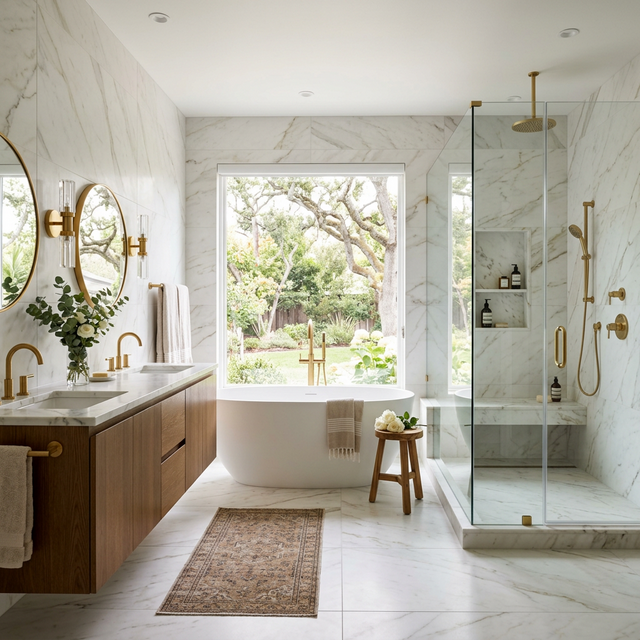 Onyx Master Bathroom